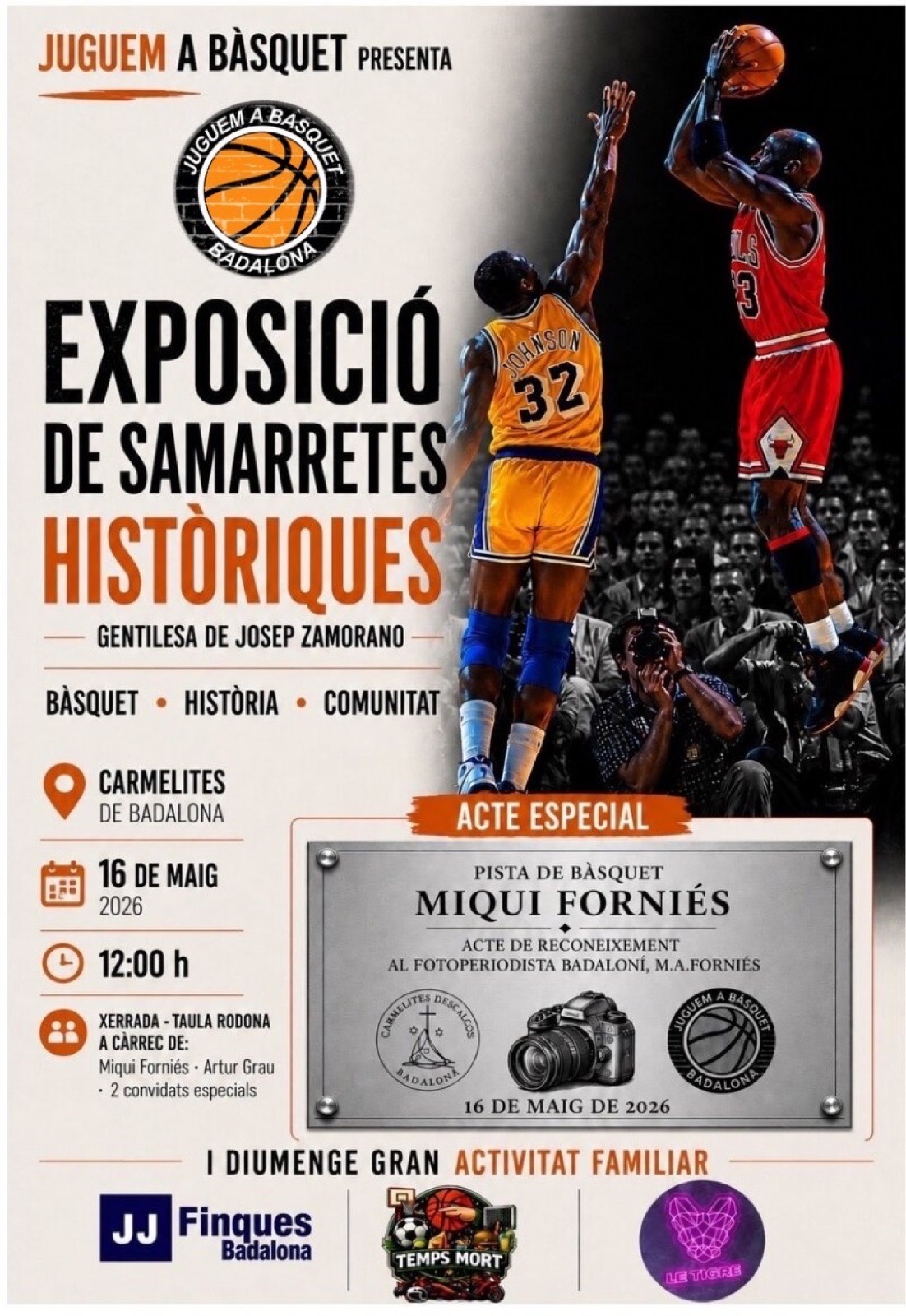 Exposició de samarretes històriques · Miqui Forniés